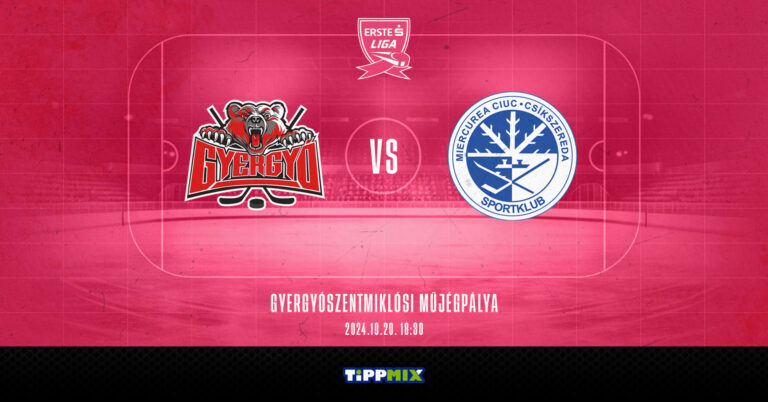 2024.10.20. vasárnap 17:30 Gyergyói Hoki Klub -:- Sport Club Csíkszereda