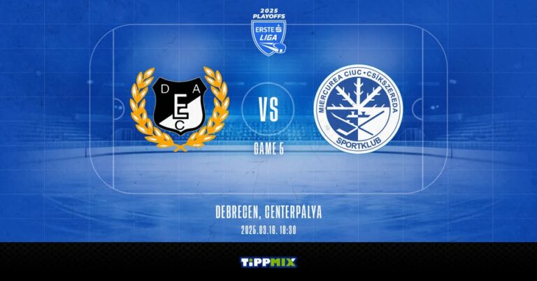 2025.03.16. vasárnap 18:30 DEAC -:- Sport Club Csíkszereda